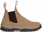 Mongrel Wheat Suede Elastic Sided Boot (240040) (Pre-Order) Elastic Sided Safety Boots Mongrel - Ace Workwear