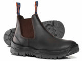 Mongrel Claret Oil Kip-V-Cut Elastic Sided Boot (240090) (Pre-Order) Elastic Sided Safety Boots Mongrel - Ace Workwear