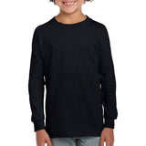 Gildan Ultra Cotton Youth Long Sleeve T-Shirt (2400B) Plain T-Shirt (Tees), signprice Gildan - Ace Workwear