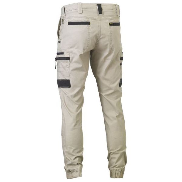 Bisley Flx & Move Modern Fit Stretch Cargo Cuffed Pants (BPC6334) - Ace Workwear