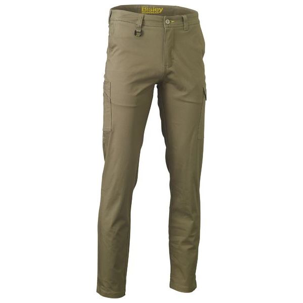 Bisley Modern Fit Stretch Cotton Drill Cargo Pants (BPC6008) - Ace Workwear