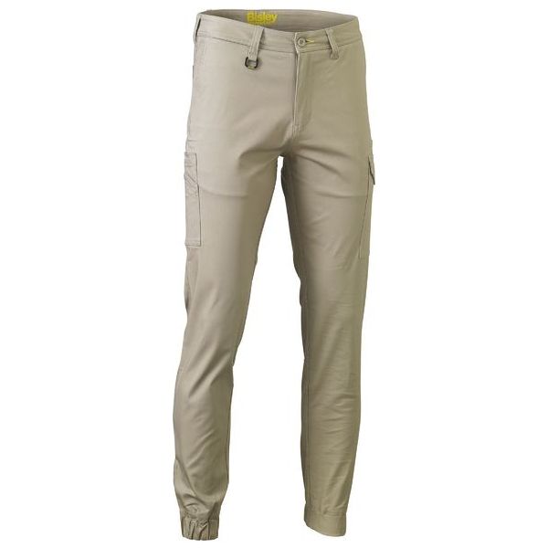 Bisley Modern Fit Stretch Cotton Drill Cargo Cuffed Pants (BPC6028) - Ace Workwear