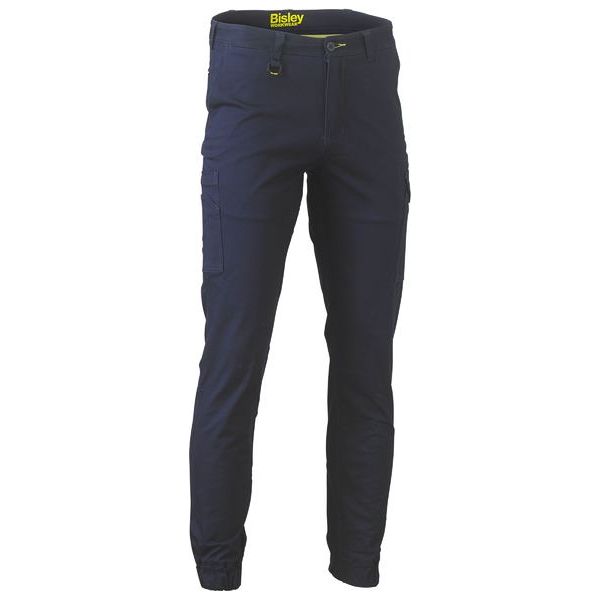 Bisley Modern Fit Stretch Cotton Drill Cargo Cuffed Pants (BPC6028) - Ace Workwear