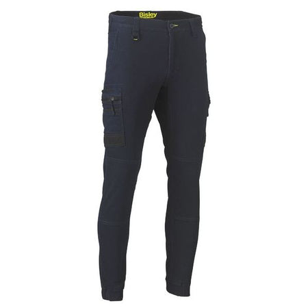 Bisley Flx & Move Stretch Denim Cargo Cuffed Pants (BPC6335) - Ace Workwear