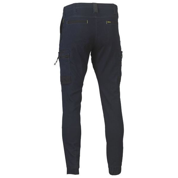 Bisley Flx & Move Stretch Denim Cargo Cuffed Pants (BPC6335) - Ace Workwear