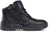 Mongrel 261020 Black Steel Cap Safety Zip Sided Boot (261020) Zip Sided Safety Boots Mongrel - Ace Workwear