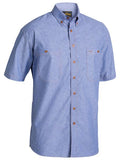 Bisley Chambray Short Sleeve Shirt (B71407)