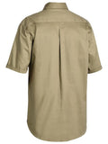 Bisley Closed Front Cotton Drill Short Sleeve Shirt (BSC1433)