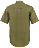 Workcraft Lightweight Short Sleeve Vented Cotton Drill Shirt (WS4012)