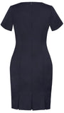 Biz Corporates Womens Short Sleeve Dress (30112) Corporate Dresses & Jackets, signprice Biz Corporates - Ace Workwear