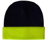 Luminescent Safety Acrylic Beanie - Toque - Pack of 25 Beanies, signprice Headwear Stockists - Ace Workwear