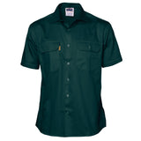 DNC Cotton Drill Work Shirt Short Sleeve (3201) Industrial Shirts DNC Workwear - Ace Workwear