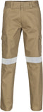 DNC Cotton Drill Cargo Pants With 3M Reflective Tape (3319) Industrial Cargo Pants With Tape DNC Workwear - Ace Workwear
