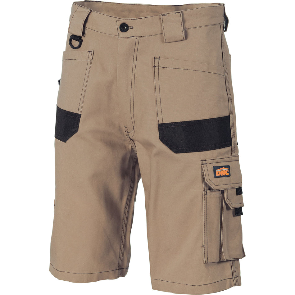 DNC Duratex Cotton Duck Weave Cargo Shorts (3334) Industrial Shorts DNC Workwear - Ace Workwear