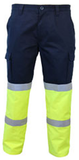 DNC 2 Tone Biomotion Taped Cargo Pants (3363) Industrial Cargo Pants With Tape DNC Workwear - Ace Workwear