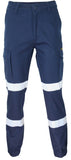 DNC SlimFlex Bio-Motion Segment Taped Cargo Pants- Elastic Cuffs (3378) Industrial Cargo Pants With Tape DNC Workwear - Ace Workwear