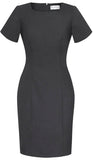 Biz Corporates Womens Short Sleeve Shift Dress (34012) Corporate Dresses & Jackets, signprice Biz Corporates - Ace Workwear