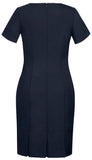 Biz Corporates Womens Short Sleeve Shift Dress (34012) Corporate Dresses & Jackets, signprice Biz Corporates - Ace Workwear