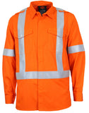 DNC Inherent FR X Back PPE2 D/N Shirt (3448) Flame Retardant Shirts DNC Workwear - Ace Workwear