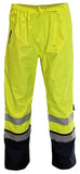 DNC HiVis FR & HRC2 D/N Rain Pants (3472) Flame Retardant Pants DNC Workwear - Ace Workwear