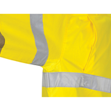 DNC Hi Vis Cool-Breeze T2 Vertical Vented Cotton Shirt with Gusset Sleeves (3784) Hi Vis Shirts With Tape DNC Workwear - Ace Workwear