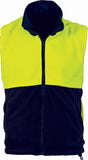 DNC Hi Vis Two Tone Reversible Vest (3826) Hi Vis Winter Vest DNC Workwear - Ace Workwear