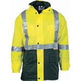 DNC HiVis Two Tone Quilted Jacket with 3M R/Tape (3863) Hi Vis Cold & Wet Wear Jackets & Pants DNC Workwear - Ace Workwear