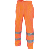 DNC Hi Vis D/N Breathable Rain Pants with 3M Reflective Tape (3872) Hi Vis Cold & Wet Wear Jackets & Pants DNC Workwear - Ace Workwear