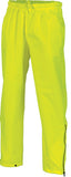 DNC HiVis Day Breathable Rain Pants (3874) Hi Vis Cold & Wet Wear Jackets & Pants DNC Workwear - Ace Workwear