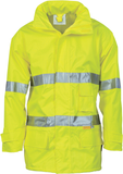 DNC Hi Vis Breathable Anti-Static Jacket with 3M Reflective Tape (3875) Hi Vis Cold & Wet Wear Jackets & Pants DNC Workwear - Ace Workwear