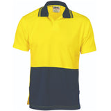 DNC Hi Vis Two Tone Food Industry Polo Short Sleeve (3903) Food Industry Wear, Hi Vis Plain Polo DNC Workwear - Ace Workwear