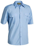 Bisley Mens Epaulette Short Sleeve Shirt (B71526)