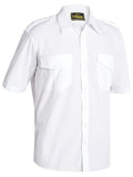 Bisley Mens Epaulette Short Sleeve Shirt (B71526)