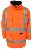 DNC HiVis "H" pattern Biomotion tape jacket (3961) Hi Vis Cold & Wet Wear Jackets & Pants DNC Workwear - Ace Workwear
