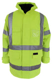 DNC HiVis "H" Pattern Biomotion Tape "6 in 1" Jacket (3963) Hi Vis Cold & Wet Wear Jackets & Pants DNC Workwear - Ace Workwear