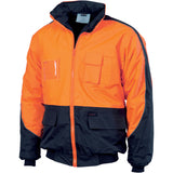DNC HiVis Contrast Bomber Jacket (3991) Hi Vis Cold & Wet Wear Jackets & Pants DNC Workwear - Ace Workwear