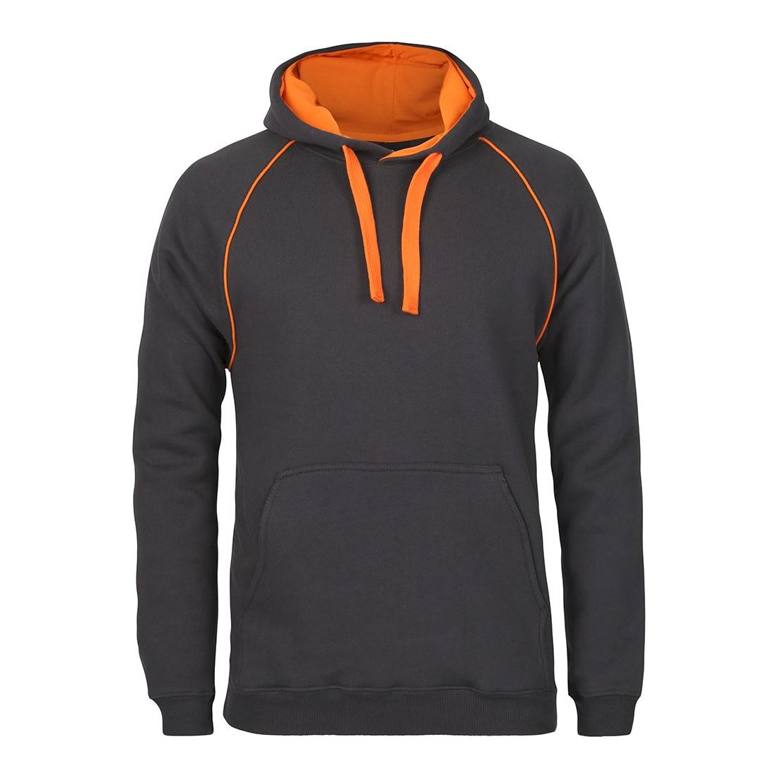 JB's Adults Contrast Fleecy Hoodie (3CFH)