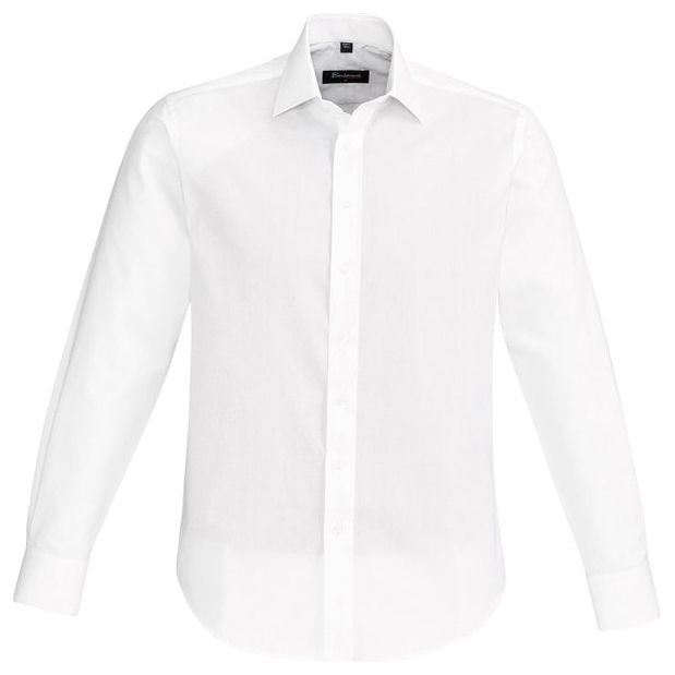 Biz Corporates Mens Hudson Long Sleeve Shirt (40320) Mens Shirts, signprice Biz Corporates - Ace Workwear