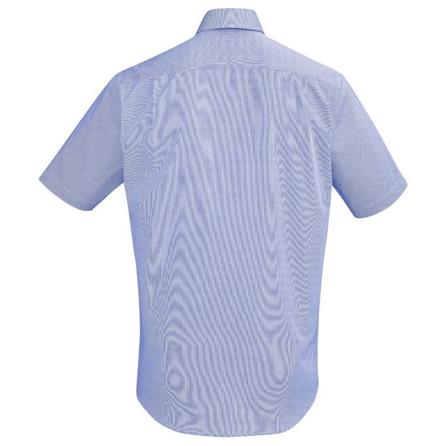 Biz Corporates Mens Hudson Short Sleeve Shirt (40322) Mens Shirts, signprice Biz Corporates - Ace Workwear