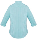 Biz Corporates Womens Newport 3/4 Sleeve Shirt (42511) Ladies Shirts, signprice Biz Corporates - Ace Workwear