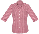 Biz Corporates Womens Springfield 3/4 Sleeve Shirt (43411) Ladies Shirts, signprice Biz Corporates - Ace Workwear
