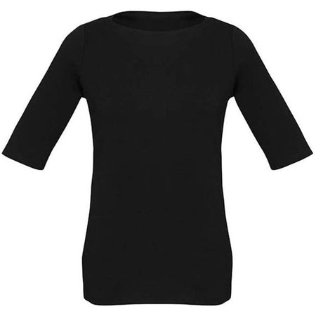 Biz Corporates Womens Camille Short Sleeve T-Top (44113) Ladies Shirts, signprice Biz Corporates - Ace Workwear