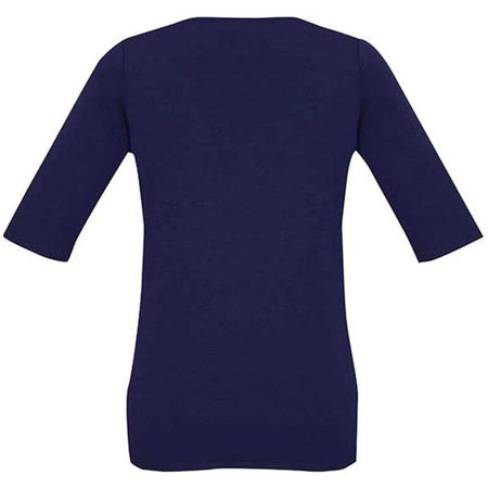Biz Corporates Womens Camille Short Sleeve T-Top (44113) Ladies Shirts, signprice Biz Corporates - Ace Workwear