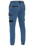 Bisley Flx & Move Stretch Denim Cargo Cuffed Pants (BPC6335)