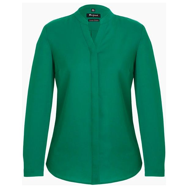 Biz Corporates Womens Juiette Plain Blouse (44210) Ladies Shirts, signprice Biz Corporates - Ace Workwear