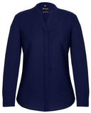 Biz Corporates Womens Juiette Plain Blouse (44210) Ladies Shirts, signprice Biz Corporates - Ace Workwear