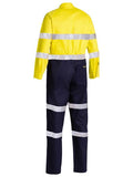 Bisley Taped Hi Vis Drill Coverall (BC637T)