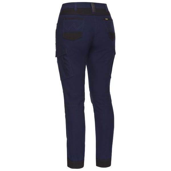 Bisley Womens Mid-Rise Flx & Move Straight Leg Cargo Pants (BPL6044) - Ace Workwear