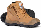 Mongrel Wheat ZipSider Boot W/ Scuff Cap (461050) (Pre-Orders) Zip Sided Safety Boots Mongrel - Ace Workwear