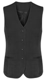 Biz Corporates Womens Longline Vest (50112) Corporate Dresses & Jackets, signprice Biz Corporates - Ace Workwear